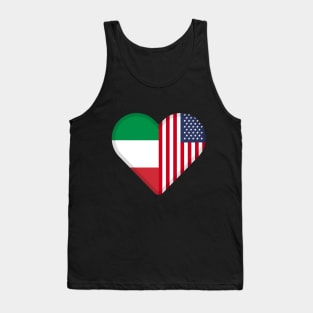 half italian, half american Tank Top